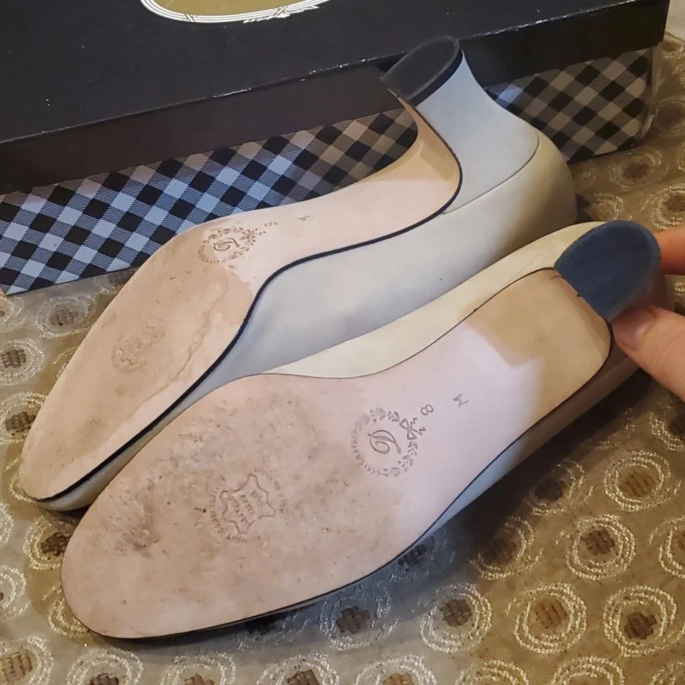 Delman bone heels - Picture 4 of 8